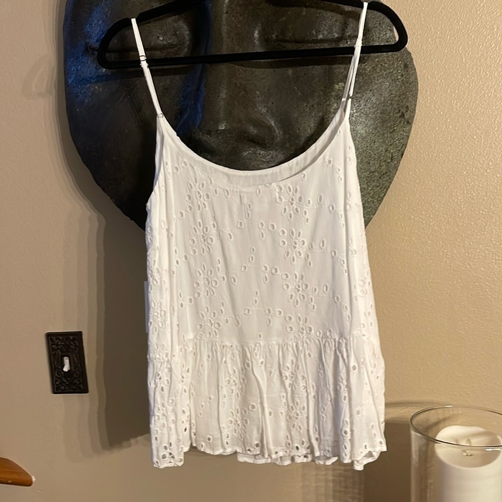 Eyelet Cami